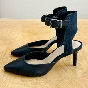 NWT Gianni Bini Myrabella Black Pumps Heels, Size 5.5 M